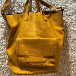 Oversized Leather Tote